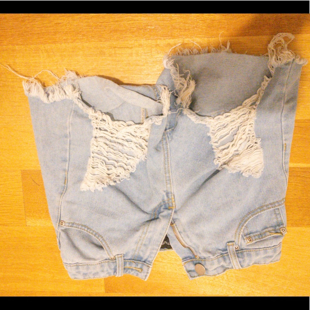 Jean shorts